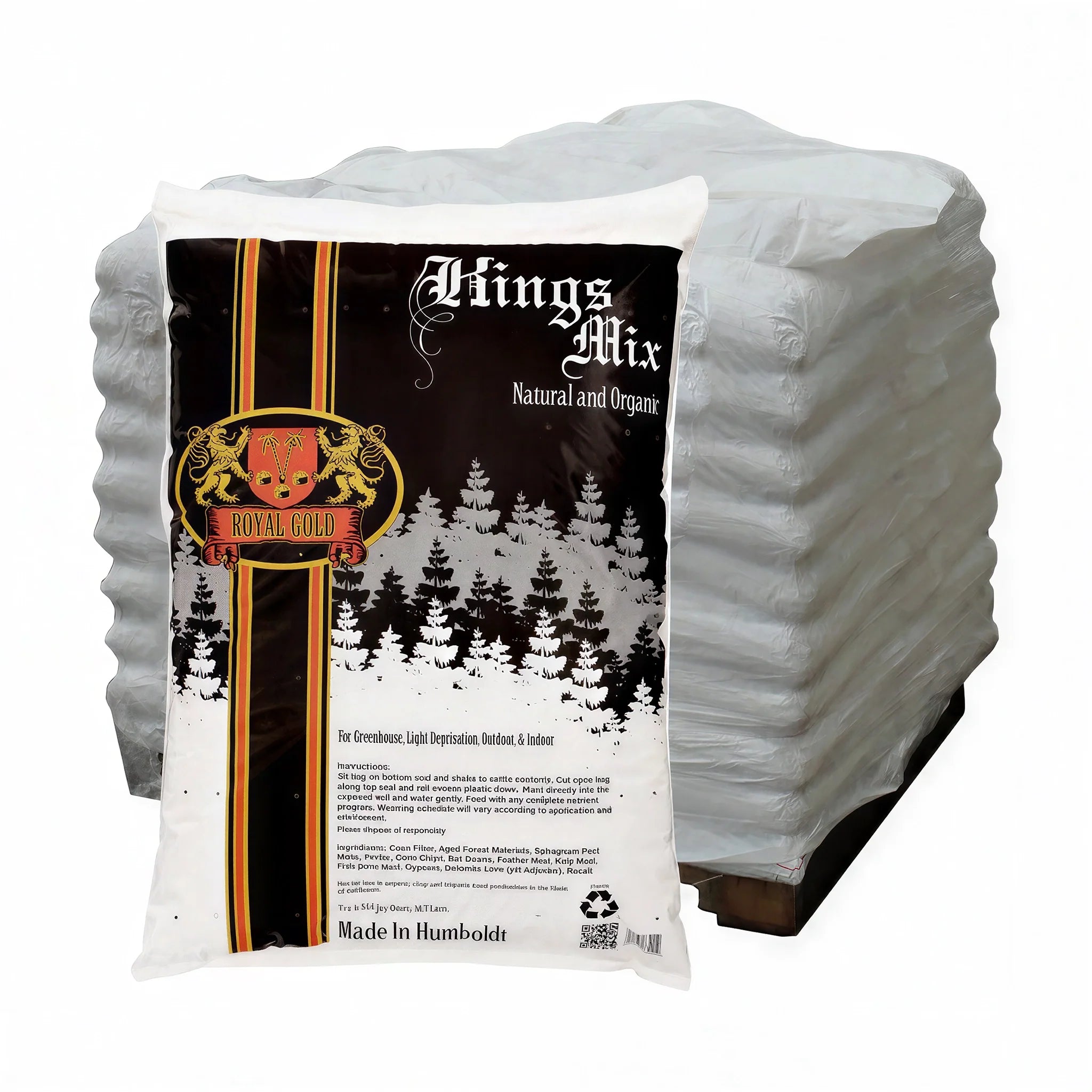 Royal Gold Kings Mix Amended Coco Blend, 1.76 Cu Ft - Pallet of 65 Bags