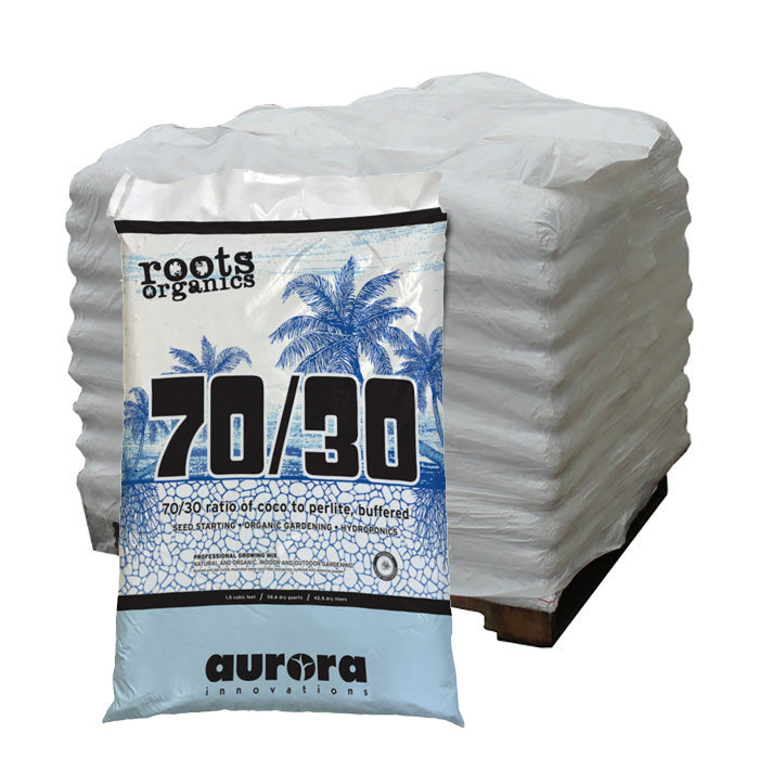 Roots Organics 70/30 Coco & Perlite, 1.5 cu. ft. - Pallet of 75 Bags