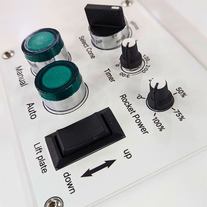 STM Canna RocketBox Pro Pre-Roll Cone Filling Machine with 70mm Dogwalker Bottom Tray, 72-Site Trays
