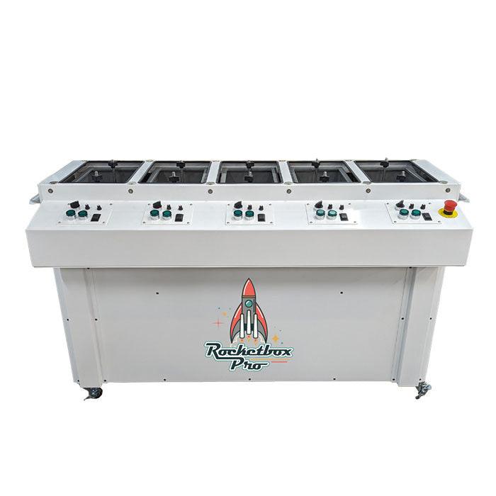 STM Canna RocketBox Pro Pre-Roll Cone Filling Machine with 109mm Regular (+/- 10%) Bottom Tray, 72-Site Trays
