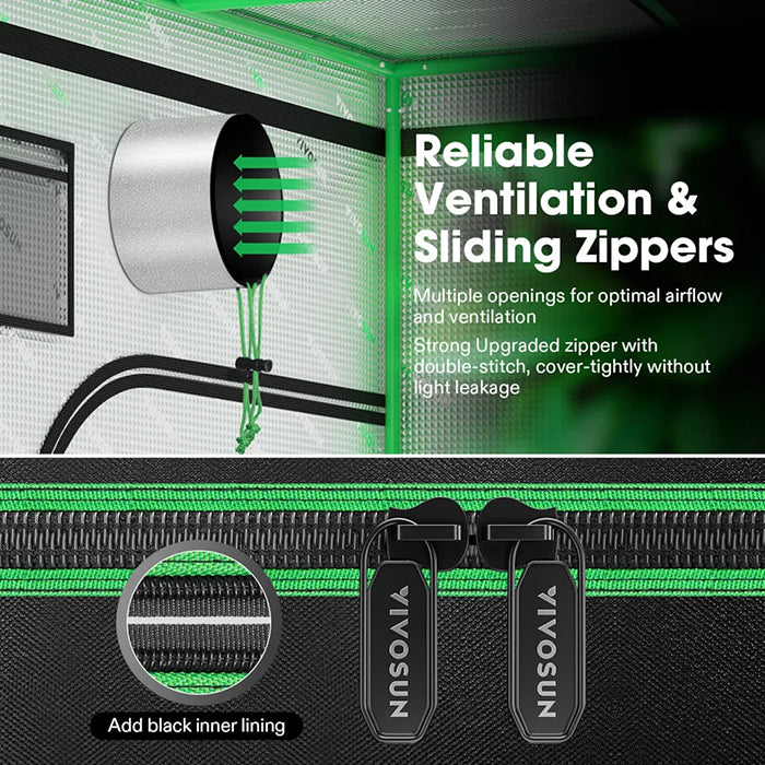 Vivosun R846 4' x 8' Roof Grow Tent