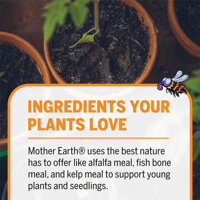 Mother Earth Root Down Plant Starter Mix 3-6-3, 4.4 lbs. - Pack of 6