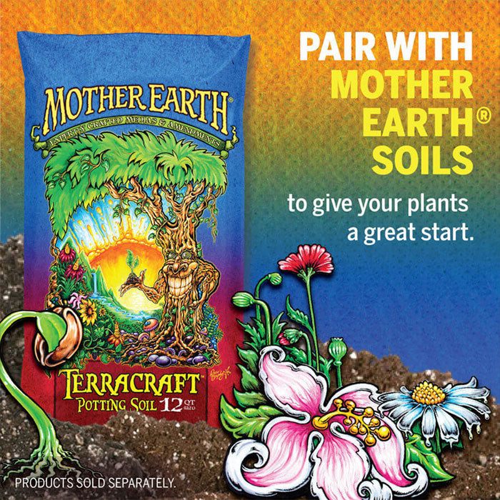 Mother Earth Root Down Plant Starter Mix 3-6-3, 4.4 lbs. - Pack of 6