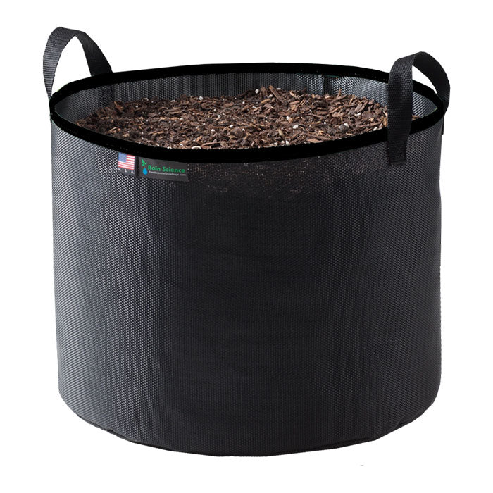 Rain Science Black Grow Bag, 10 Gallon