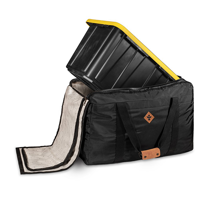 Revelry Supply The Handler Odor Absorbing 27 Gal. Tote Bag - Black