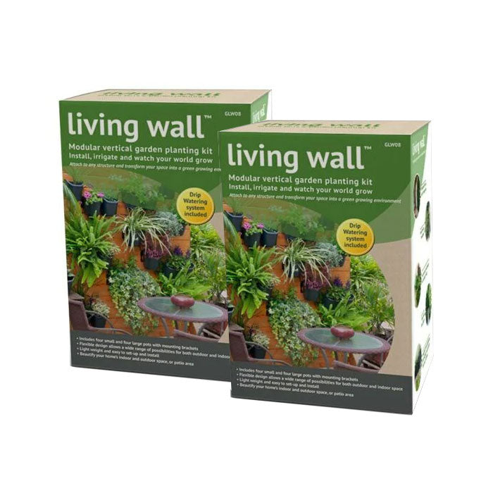 DIG Living Wall Modular Vertical Garden Kit - Pack of 2