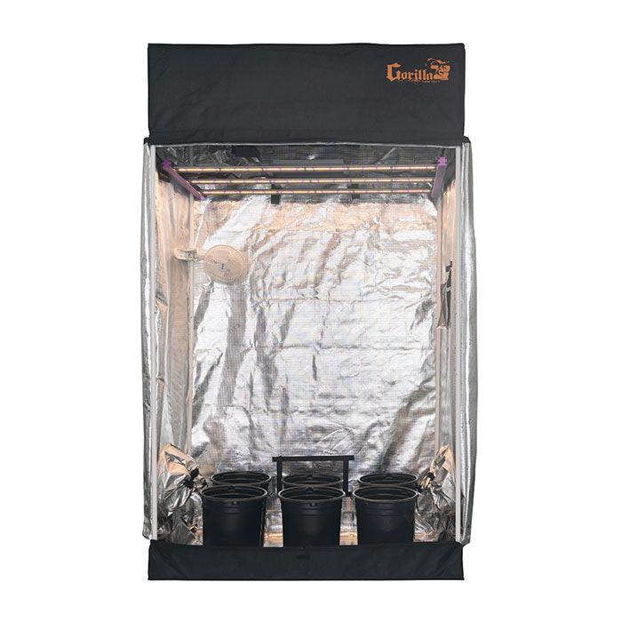 grow tent for closet SuperCloset 2'x4' SuperRoom Grow Tent System