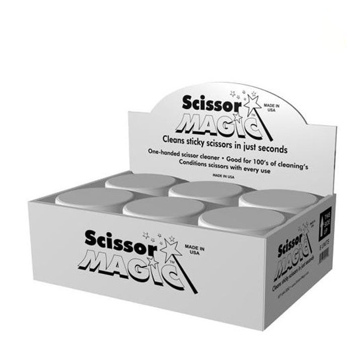 Scissor Magic Scissor Cleaning Gel, Case of 6 Jars