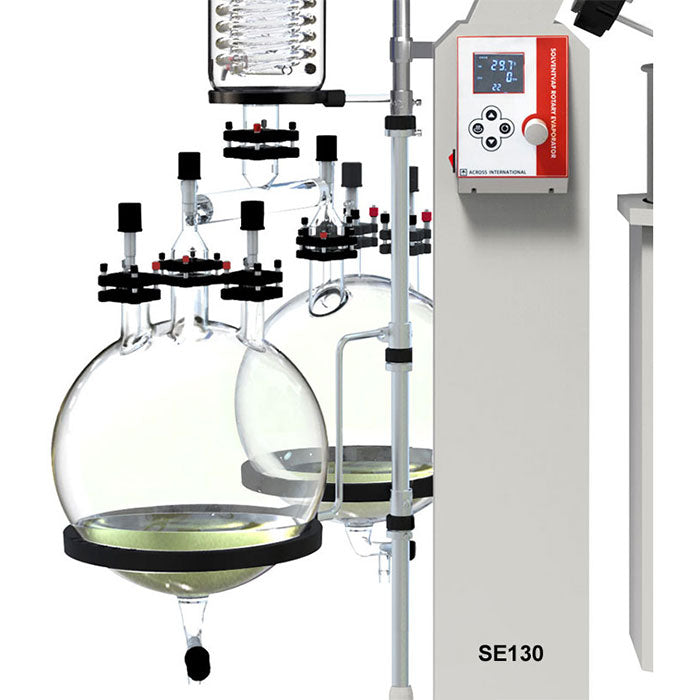 Across International Dual Receiving Flask Kit for Across International SolventVap 13 Gallon/50L Rotary Evaporator
