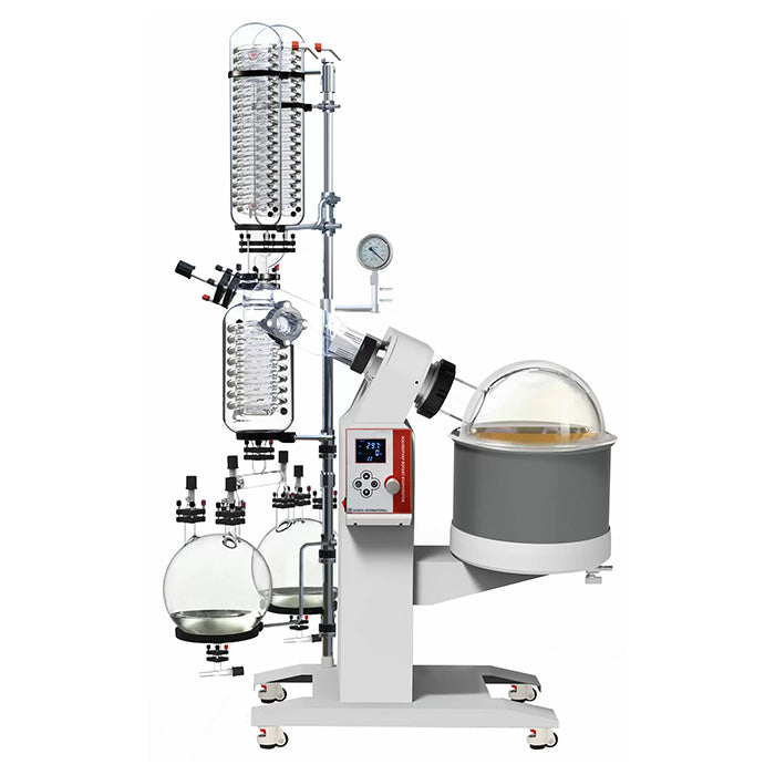 Across International SolventVap 2.6 Gallon/10L Rotary Evaporator with Motorized Lift - UL/CSA Certified, 220 Volt