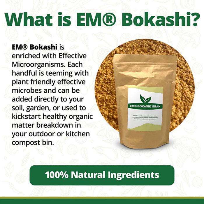 TeraGanix EM Premium Bokashi, 5 lbs.