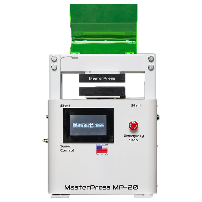 Master Press Programmable 20 Ton Dual Heated Plate Pneumatic Rosin Press
