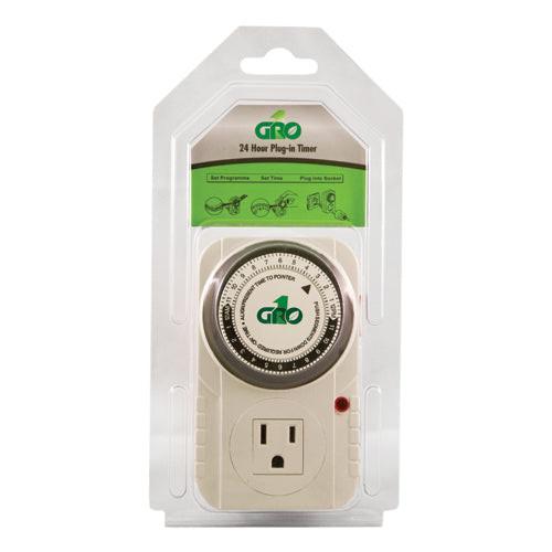 Grow1 120V Single Outlet Mechanical Timer - Image 4