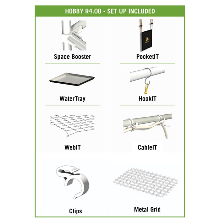 Secret Jardin Lodge 100 V4.0 - 3.3' x 2' x 5.25' Grow Tent