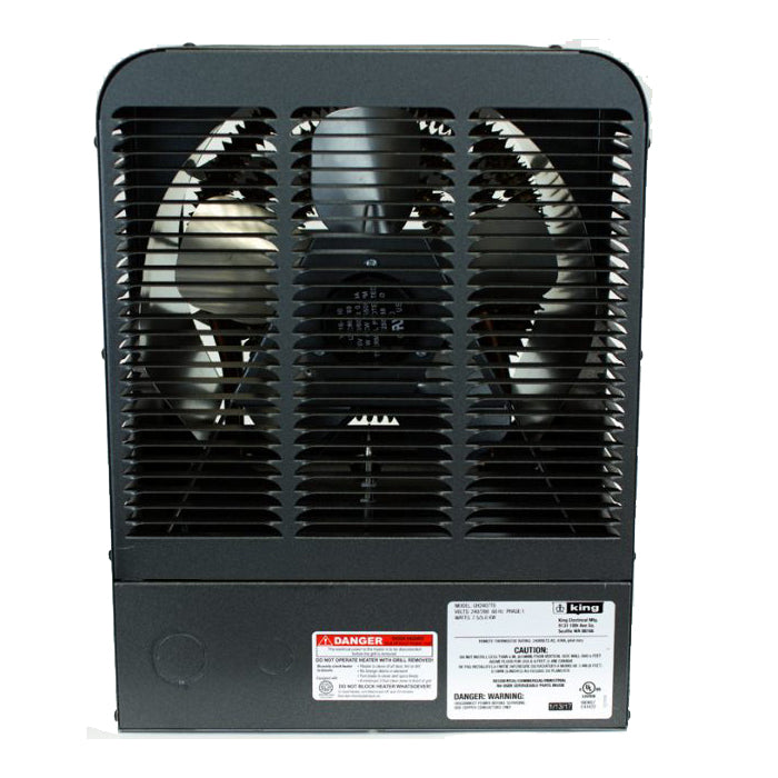 King Electric Unit Heater with Stat & Bracket, 1Ph, 5Kw - 240 Volt