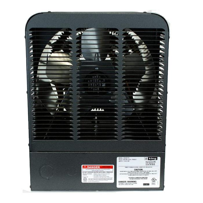 King Electric Unit Heater with Stat & Bracket, 1Ph, 10Kw - 240 Volt