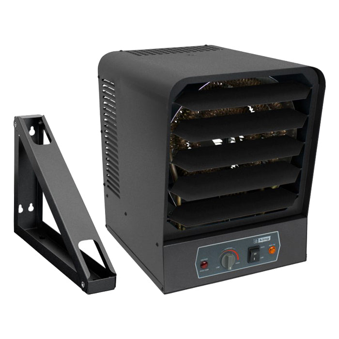 King Electric Unit Heater with Stat & Bracket, 1Ph, 10Kw - 240 Volt