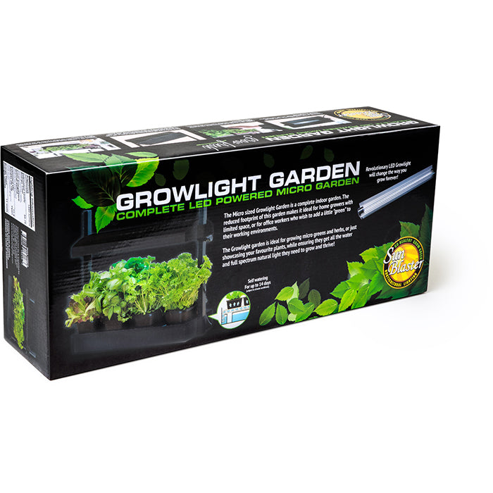 Black Friday Deals On Grow Lights SunBlaster LED Grow Light Micro Garden - Black