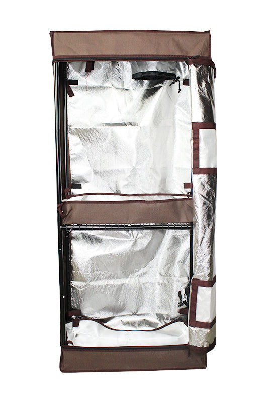 Covert 2' x 3' Perpetual Harvest Multi-Chamber 150 Watt UFO LED Grow Tent Kit With Automated Ventilation Package