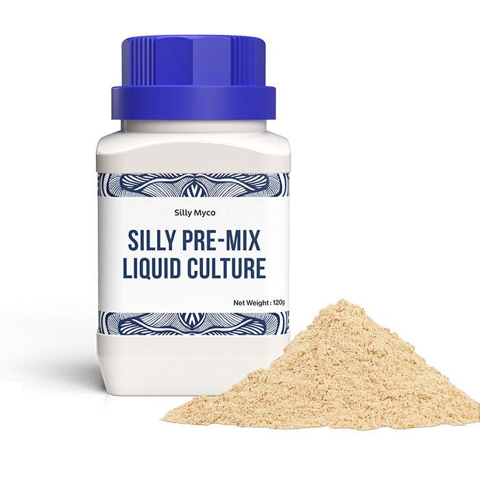 Silly Myco Silly Pre-Mix Liquid Culture Lab-Grade Powder, 4.2 Ounces