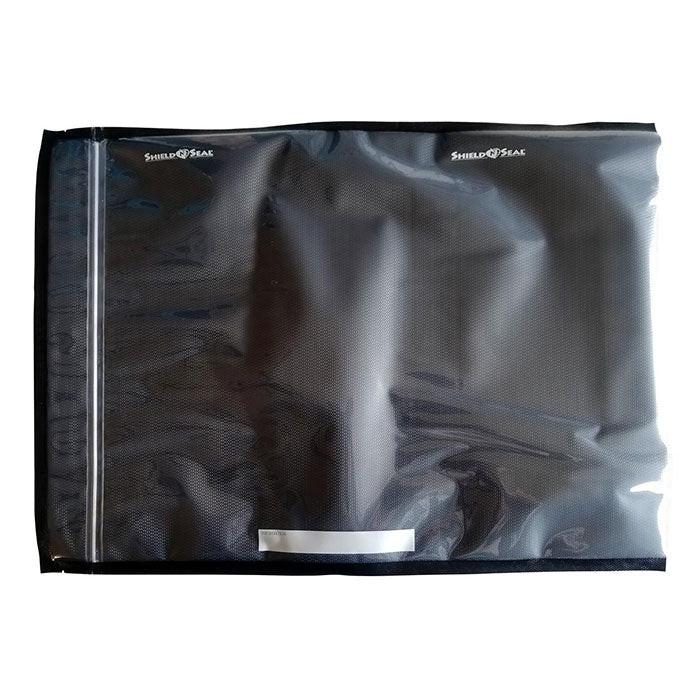 Shield N Seal 3500 Pre-cut Vacuum Seal Bags with Zipper, Clear and Black, 15 in. x 20 in., Pack of 50