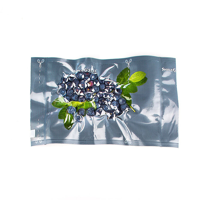 Shield N Seal 900 Vacuum Seal Roll, Clear and Black, 8 in. x 19.5 ft., Pack of 2