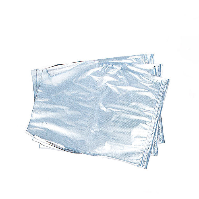 Shield N Seal 3200 Pre-cut Vacuum Seal Bags with Zipper, Clear and Metallic, 11 in. x 23 in., Pack of 50