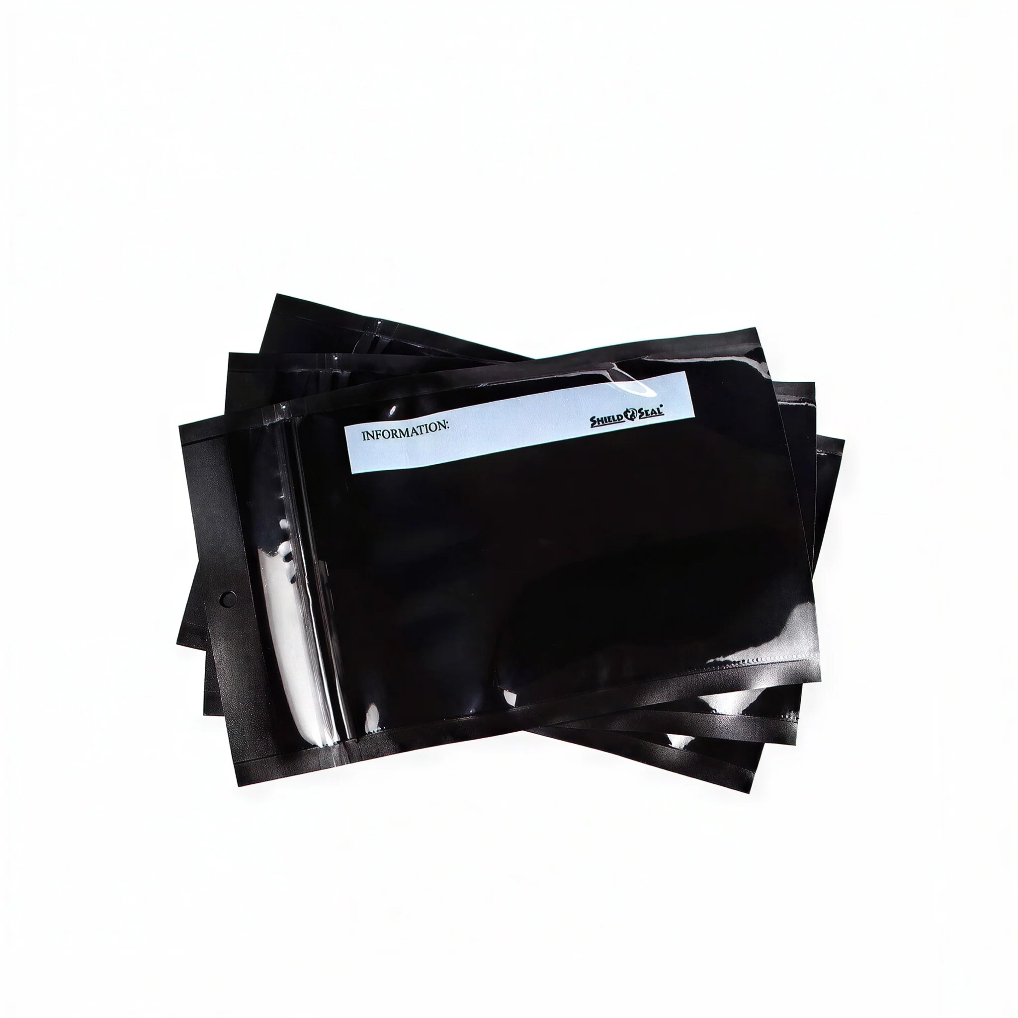 Shield N Seal 1700 Pre-cut Vacuum Seal Bags with Zipper, Black, 5 in. x 8 in., Pack of 50
