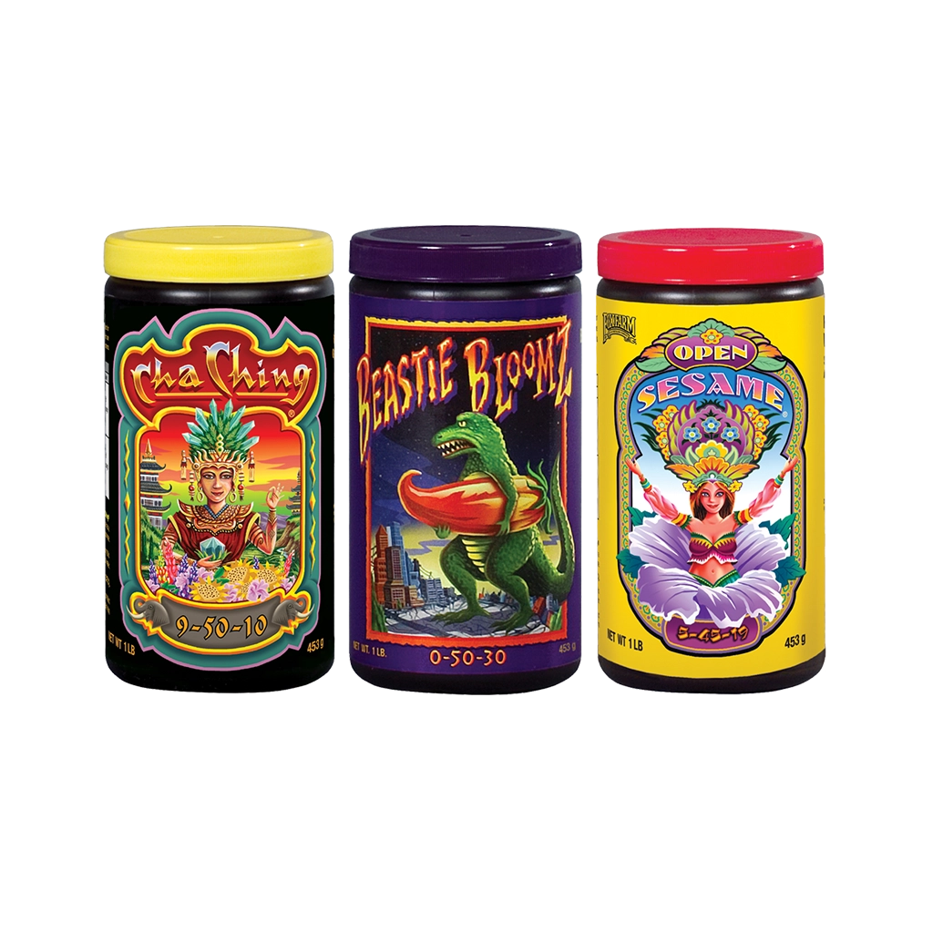 Fox Farm Soluble Fertilizer 1 lb. Trio Pack - (Case of 6 Trio Packs)