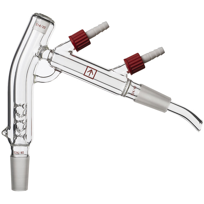 Across International Heavy Wall Short Path Vacuum Jacketed Distillation Head, 2L