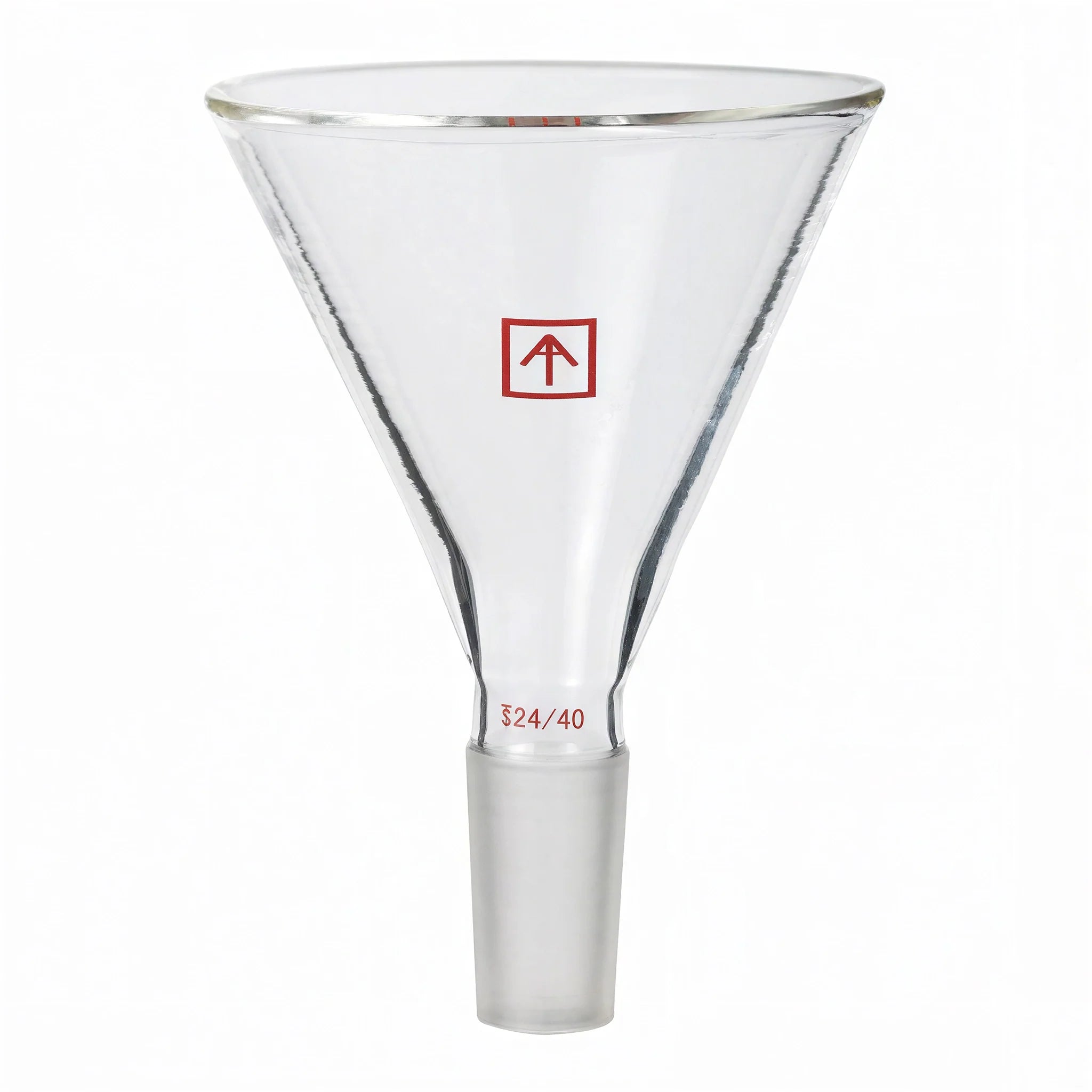 Across International 24/40 Joint Glass Feeding Funnel with 4" Opening