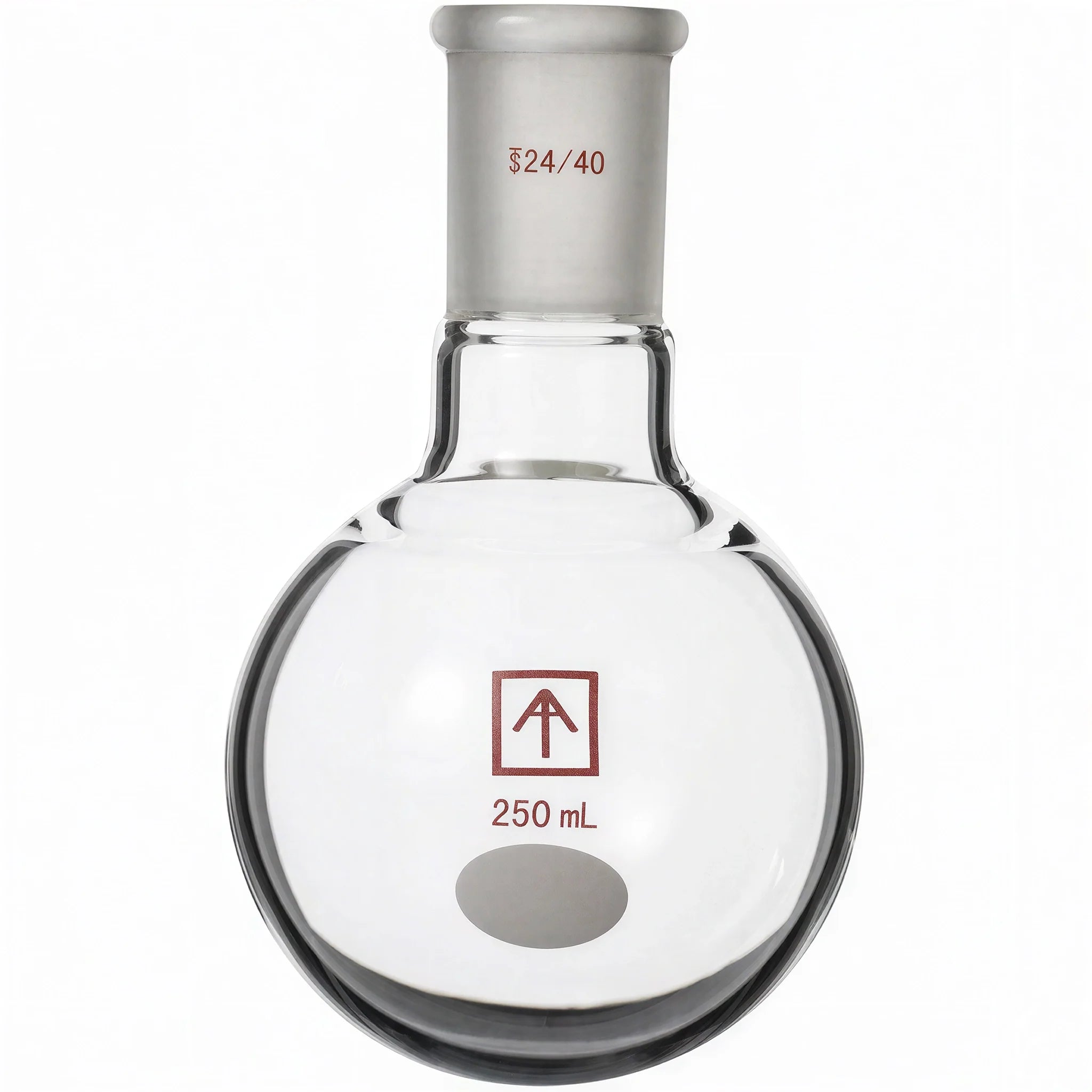 Across International Heavy Wall Round Bottom Receiving Flask, 250mL