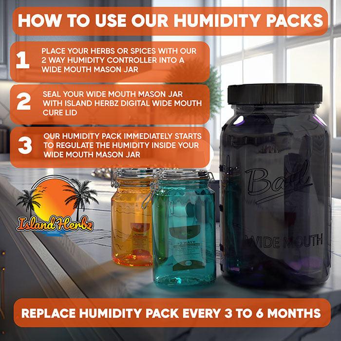 Island Herbz Canna Cure Starter Kit, 4 Lids