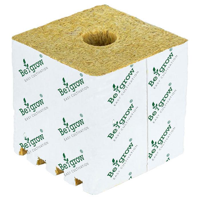 BeGrow Rockwool Cubes 6 Inch x 6 Inch x 5.3 Inch - Case of 48