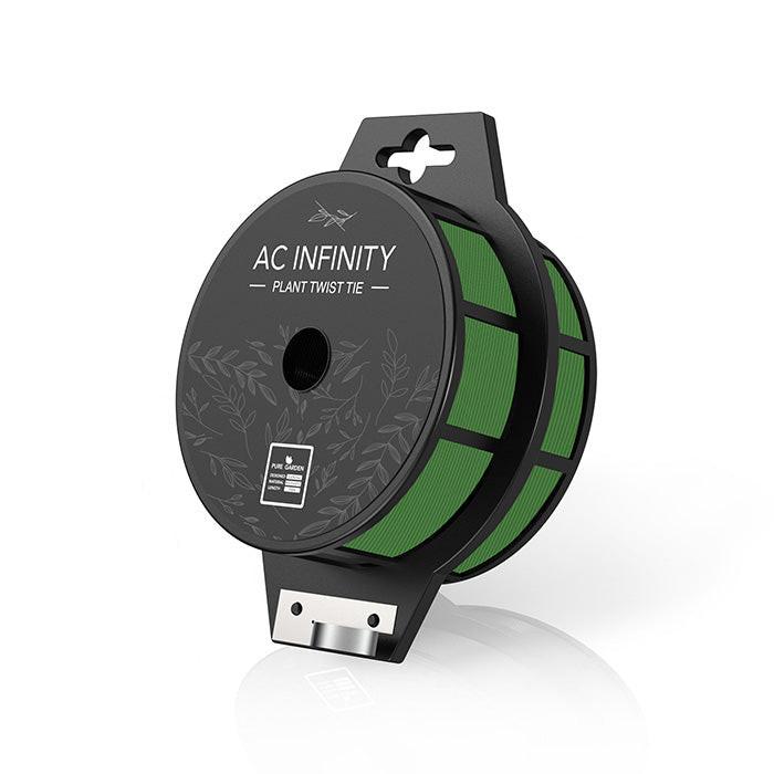 AC Infinity Twist Ties with Built-In Cutter, 100m