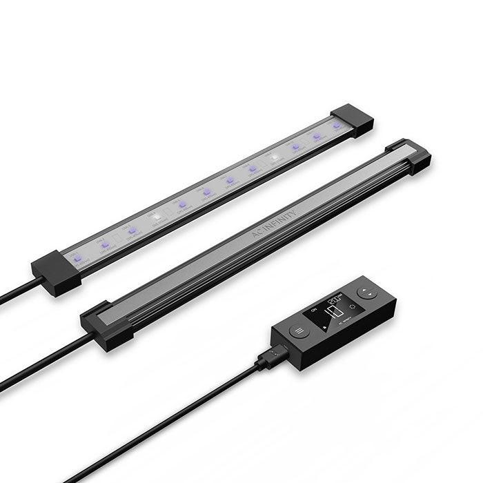 AC Infinity IONBEAM U2 UV-Spectrum LED Grow Light Bars, 2-Bar Kit, 11-Inch