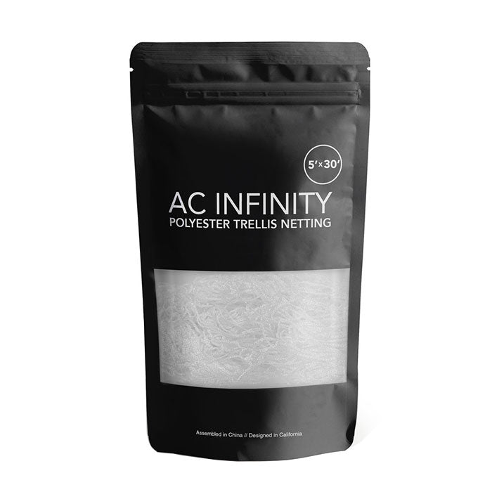 AC Infinity Polyester Plant Trellis Netting, 5' x 30'