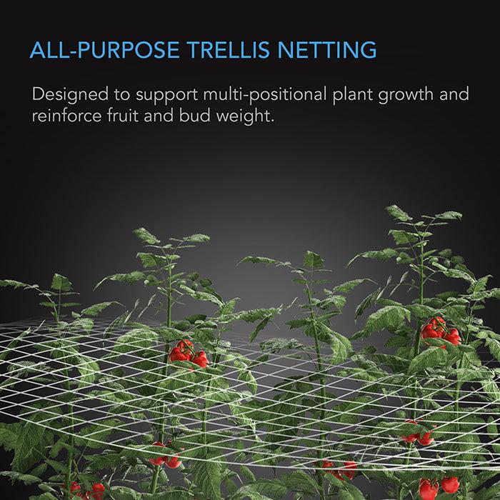 AC Infinity Polyester Plant Trellis Netting, 5' x 30'