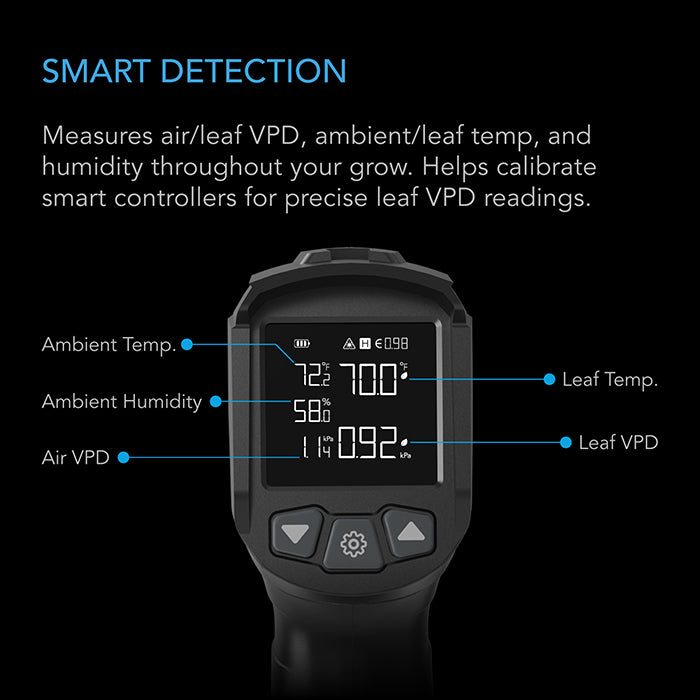 AC Infinity Handheld Leaf VPD & Temperature Monitor