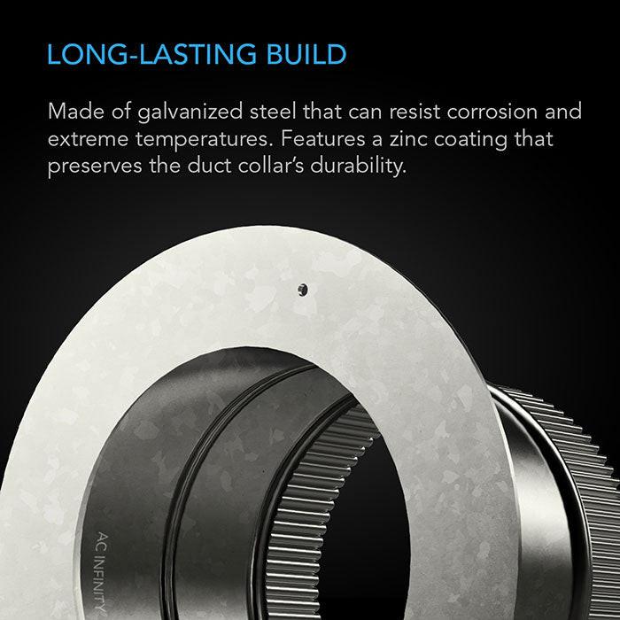 AC Infinity Ducting Collar, 4"