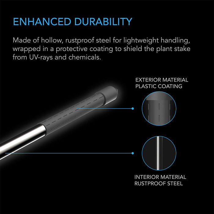 AC Infinity Garden Plant Stakes, 2 ft., Pack of 25