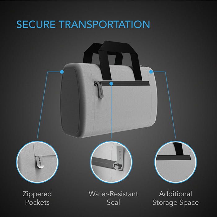 AC Infinity Smell Proof Hand Bag, Gray