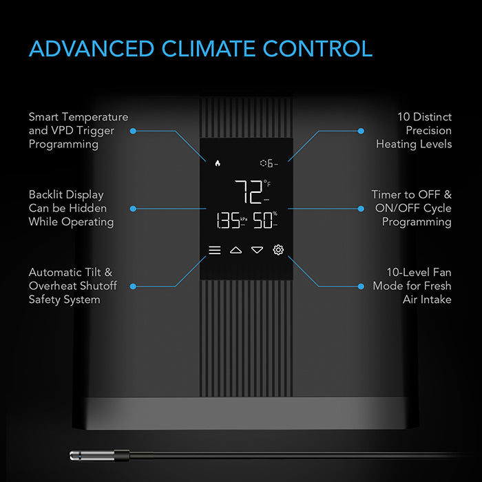 AC Infinity Thermoforge T3 Grow Tent Heater