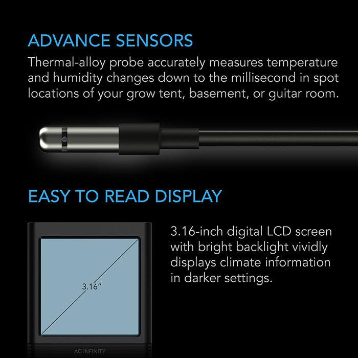 AC Infinity CLOUDCOM Smart Thermo-Hygrometer