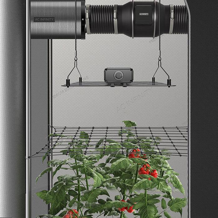 AC Infinity Elastic Grow Tent Trellis Netting, 4' x 4'
