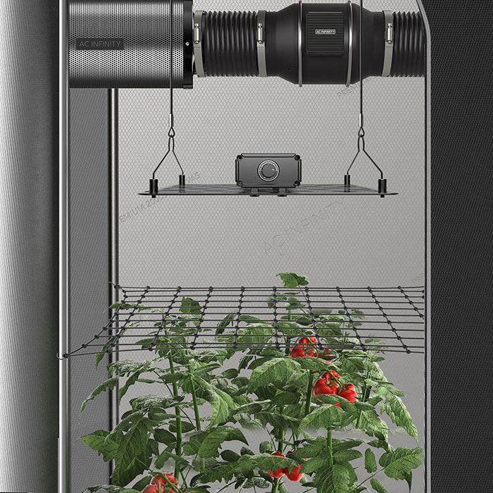 AC Infinity Elastic Grow Tent Trellis Netting, 5' x 5'
