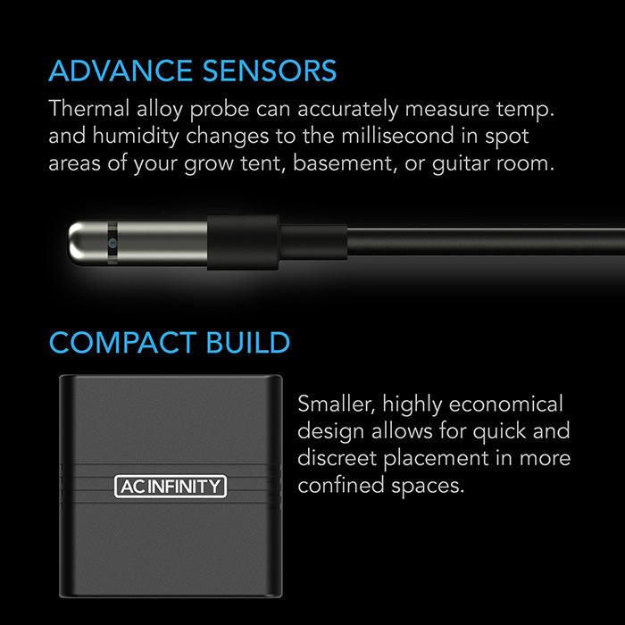 AC Infinity CLOUDCOM Mini Smart Thermo-Hygrometer