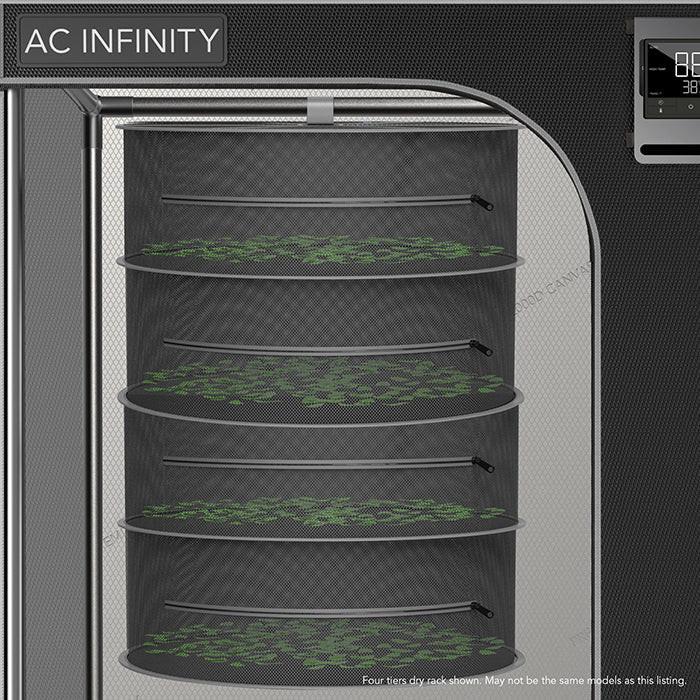AC Infinity Hanging Herb Drying Rack, 24 Inch, 4 Tier