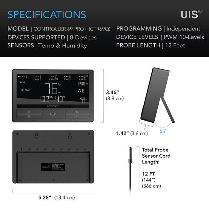 AC Infinity Controller 69 PRO+ Environment Controller