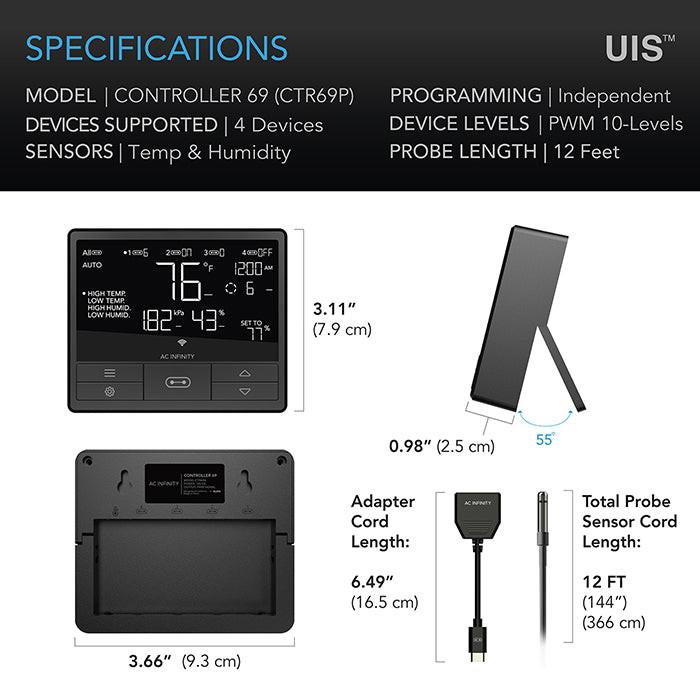 AC Infinity Controller 69 PRO Environment Controller
